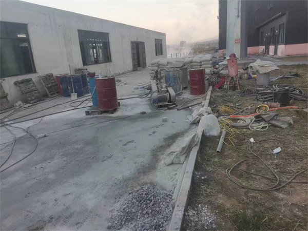 大化厂房地基下沉注浆加固水泥水玻璃双液浆